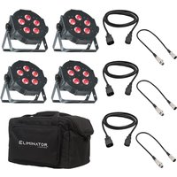 ADJ Mega TRIPAR Profile Plus LED Par Can & Carry Bag Bundle