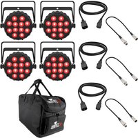 Chauvet DJ SlimPAR T12BT ILS Wash Light & Carry Bag Bundle