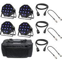 Equinox MaxiPar Tri MKII LED Par Can & Carry Bag Bundle
