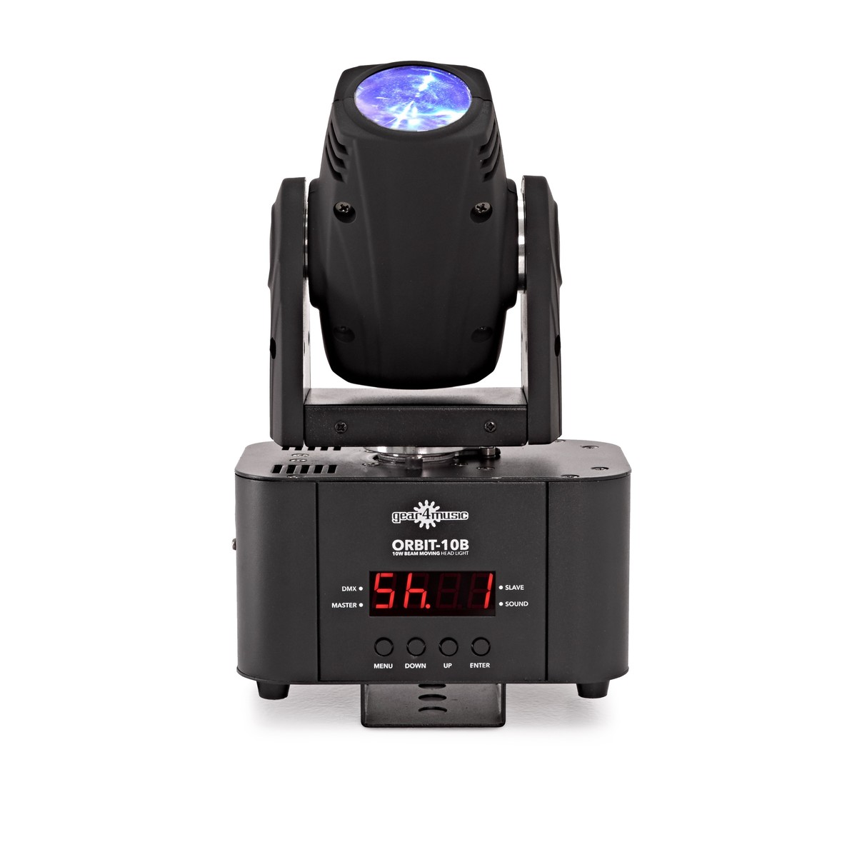 Orbit 10W LED Moving Head Beam Light by Gear4music