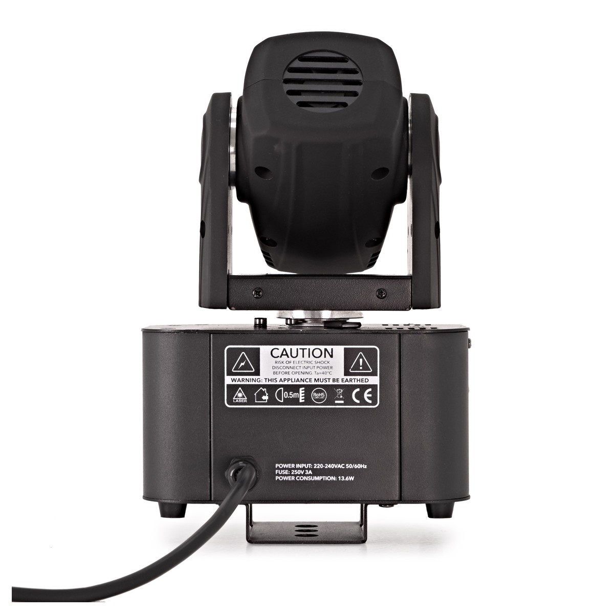 Orbit 10W LED Moving Head Beam Light by Gear4music - Image 3