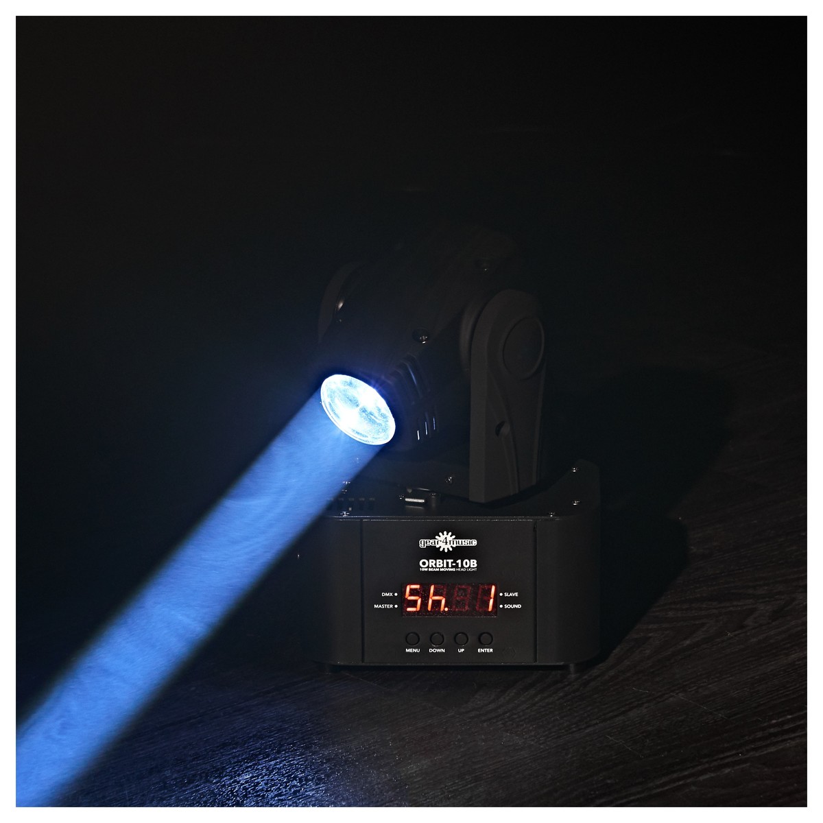Orbit 10W LED Moving Head Beam Light by Gear4music - Image 4