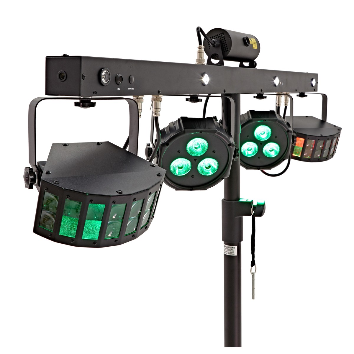 Cosmos Multi FX Stage Light Pack by Gear4music - Image 3