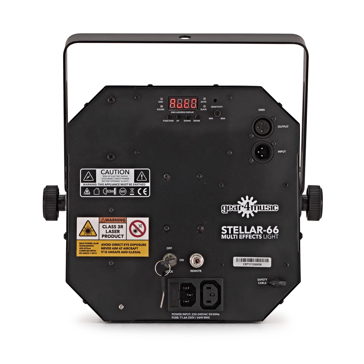 Stellar 66W Multi FX Lights by Gear4music Pair - Image 4