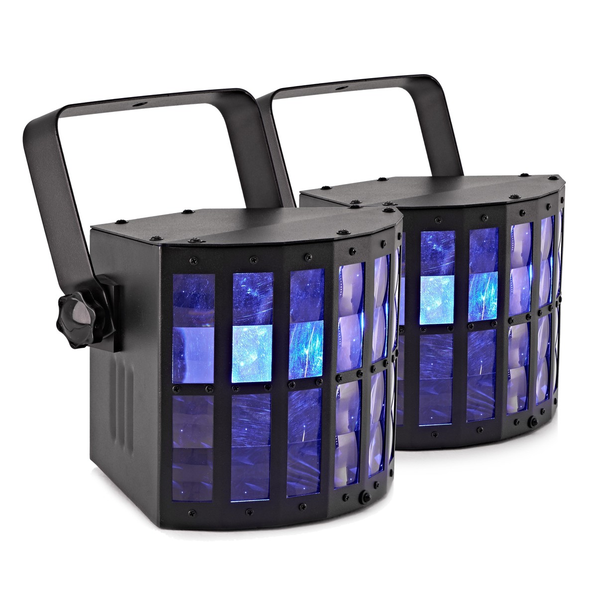 Cluster Mini Derby Lights by Gear4music Pair