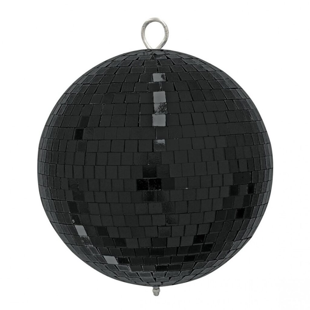 Eurolite 20cm Mirror Ball Black