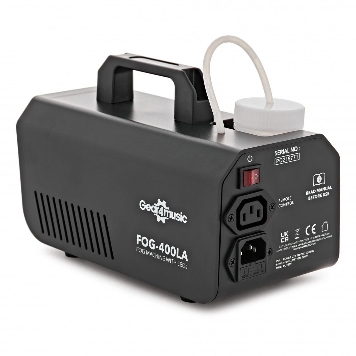 Fog Machine with LEDs by Gear4music - Image 4