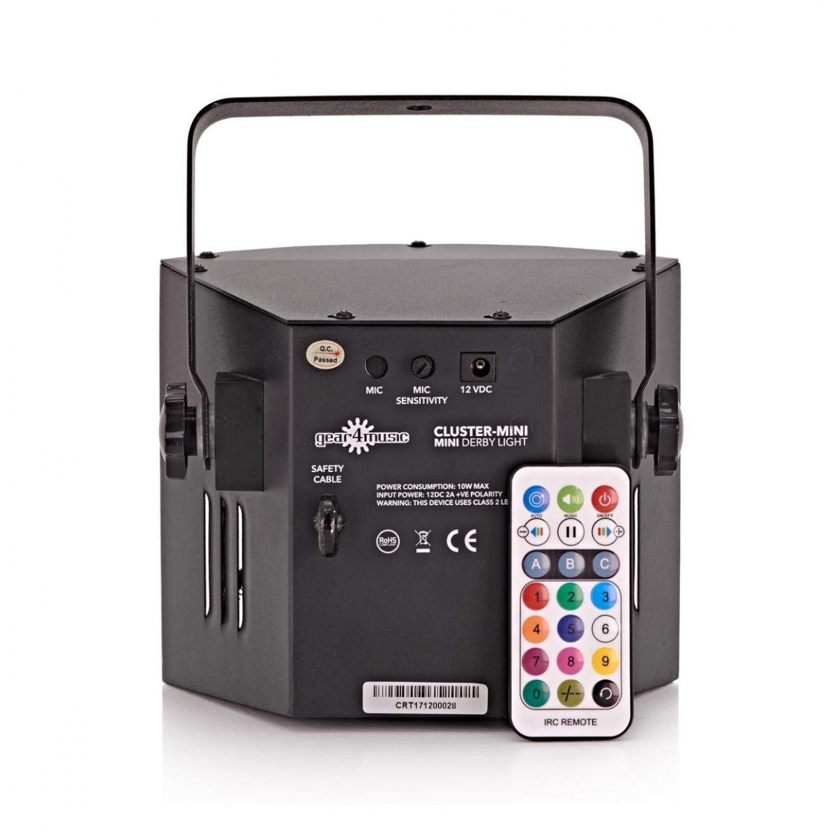 LED Derby Lights and Effects Party Pack by Gear4music - Image 4