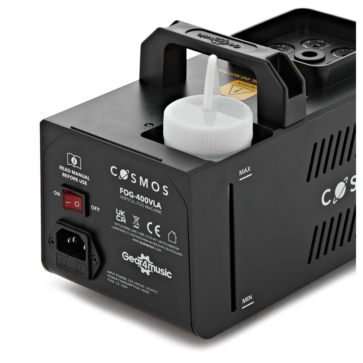 Cosmos Vertical Fog Machine with LEDs - Image 3