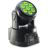 Stagg LED Headbanger Moving Head Light with 7 x 10W RGBW 4in1 LED