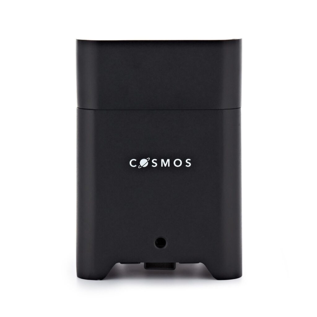 Cosmos 6x12W Battery Powered LED Uplighter Black